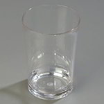 Carlisle 4362507 18-oz Polycarbonate Double Old Fashioned Glass, Clear
