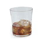 Carlisle 4362807 8-oz Polycarbonate Old Fashioned Glass, Clear