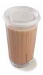Carlisle 43635L30 Disposable Lid Fits 10-oz Lafayette Tumbler, Translucent
