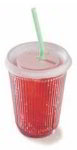 Carlisle 43636L30 Disposable Lid Fits 12-oz Lafayette Tumbler, Translucent