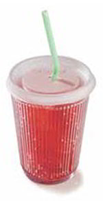 Carlisle 43636L30 12-oz Lafayette Tumbler Disposable Lid - Translucent