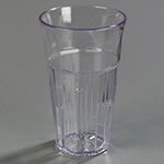Carlisle 4364707 6-oz SAN Lorraine Tumbler, Crystal Clear