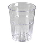 Carlisle 4364907 9-oz SAN Lorraine Old Fashioned Tumbler, Crystal Clear