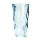 Carlisle 4366407 9-oz Polycarbonate Swirl Tumbler, Crystal Clear