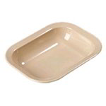 Carlisle 4374525 Melamine Baker Server, 10 x 7.5-in, Tan