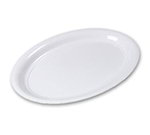 Carlisle 4384002 Oval 21 x 15-in Melamine Catering Platter, White