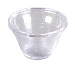 Carlisle 4393707 Stackable Low Profile Tumbler, 5-1/2 oz, Pebbled, SAN, Clear