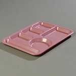 Carlisle 4398193 Rectangular (6)Compartment Tray - Left-Handed, 14x10