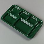 Carlisle 4398208 Rectangular (6)Compartment Tray - Right-Handed, 15x9