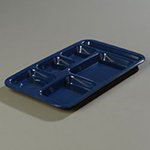 Carlisle 4398250 Rectangular (6)Compartment Tray - Right-Handed, 15x9