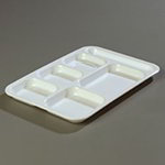Carlisle 4398802 (6)Compartment Tray - Right-Handed, 14-1/2x10