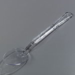 Carlisle 442007 13-in Solid Serving Spoon, Clear