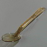 Carlisle 442513 13-in Solid High Heat Serving Spoon, Amber