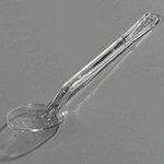 Carlisle 443007 15-in Solid Serving Spoon, Clear