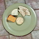 Carlisle 4440616 Palette Designer Displayware Plate, 19 in, Wide Rim, Round, Firenze Green