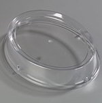 Carlisle 44410C07 Stackable Plate Cover for 17 x 13-in Oval Wide Rim Platter, Clear
