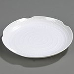 Carlisle 4451402 Round 14-in Textured Platter, White