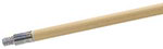 Carlisle 4526700 Sparta 60 in Threaded Handle w/ Metal Tip, Wood