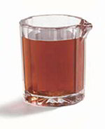 Carlisle 4560-807 2-oz Creamer/Syrup Pitcher - Clear
