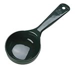 Carlisle 492808 4-oz Solid Portion Spoon - Short Handle, Poly, Forest Green