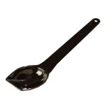 Carlisle 50903 Salad Spoon, 11 in, 1.3 oz, Solid, SAN, Black