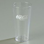 Carlisle 52203550A 20-oz Coca-Cola Stackable Tumbler, Clear