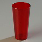 Carlisle 522410 Stackable Tumbler, 24 oz., SAN, Ruby