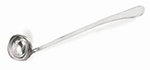 Carlisle 600296 1-oz Oval Shaped Aria Ladle, One Piece, 18-8 Stainless Steel