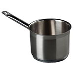 Carlisle 601025 2.5-qt Sauce Pan w/ Loop Handles, Induction Ready, 18/10 Stainless