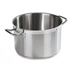 Carlisle 601111 10-qt Sauce Pot w/ Loop Handles, Induction Ready, 18/10 Stainless
