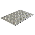Carlisle 601840 24-Cup Heavy Duty Cupcake Pan, Standard Cup (2-3/4-in Dia)