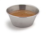 Carlisle 602500 2-1/2-oz Classic Sauce Cup - 18/8-Stainless Steel