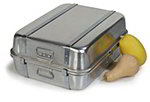 Carlisle 60343 28-qt Reinforced Double Roaster Pan w/ Handles, Aluminum