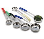 Carlisle 604390 Portion Control Spoon, 6-oz, Stainless Steel, Black