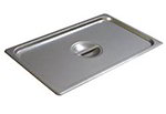 Carlisle 607000C Full Size Steam Table Pan Cover w/ Handle, 24-Ga Stainless