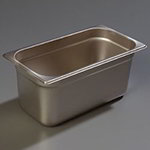 Carlisle 607136 Third Size Anti-Jam Steam Pan, 6-in Deep, 24-Ga. Stainless