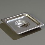 Carlisle 607160C 1/6-Size Solid Steam Table Pan Cover, 24-Ga. Stainless