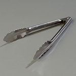 Carlisle 607550 Utilty Tong, 9-1/2-in, Heavy Duty Stainless Steel