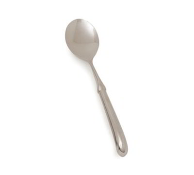 Carlisle 607650 11" Solid Serving Spoon - Hollow Handle, Stainless Steel