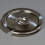 Carlisle 607707CS Slotted Inset Cover For 607707, Fits 7-qt Pot, Stainless