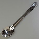 Carlisle 607815 Serving Spoon, 15 in, One Piece, Stainless Steel, Heavy Weight