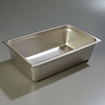 Carlisle 608006 Full Size Steam Table Pan, 6-in Deep, 22-Ga. Stainless