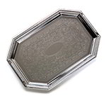 Carlisle 608901 Octangular Celebration Tray, 17-1/8-in x 11.75-in, Chrome Plated