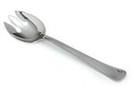 Carlisle 609003 Notched Serving Spoon, Heavy Gauge Mirror Polished Stainless