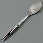 Carlisle 609030 12-in Solid Spoon w/ Hollow Handle & Mirror Finish, Stainless