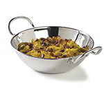 Carlisle 609092 6-in Polished Stainless Balti Dish w/ Handles