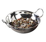 Carlisle 609096 9-in Polished Stainless Balti Dish w/ Handles