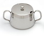 Rhapsody Sugar Bowl w/ Lid, 8 oz, Mirror Finish, SS