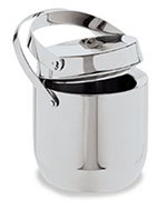 Carlisle 609190 1.5-qt Ice Bucket w/ Hinged Lid, Drain Tray & Tong