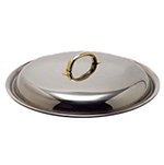 Carlisle 609530C 4-qt Round Chafer Cover - Lift Off Style, Stainless Steel